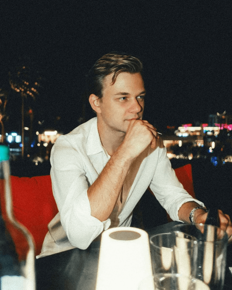 Team member professional studio portrait